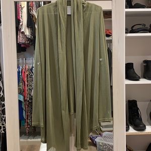 Soft Surroundings cardigan with many ways to wear